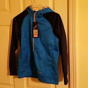 Kids HEAD Zip Up Hooded Sweatshirt